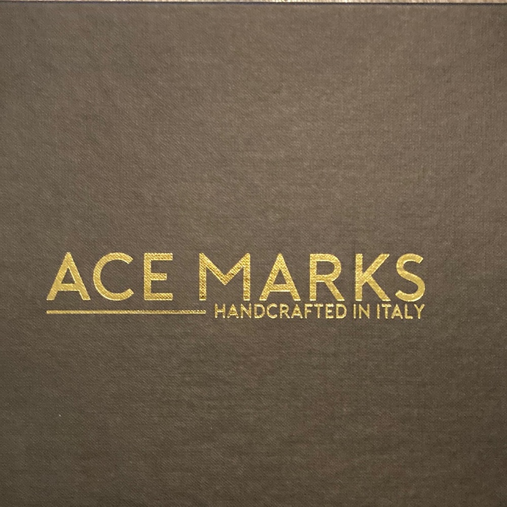 Ace Marks/ Dress Sneakers in black w/black outsole Style The Duke Condition New